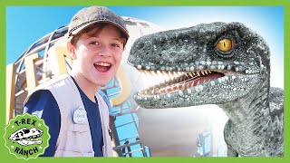 TRex Ranch Best Dinosaur Theme Parks and Museums  Dino Day Trips  Dinosaur Videos for Kids [upl. by Alisha]