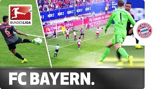 Thiagos Funny Celebration with Neuer  Stunning Pass Sets Up Winning Goal [upl. by Weingarten]