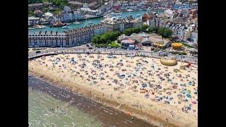 Holidays in Weymouth  Bank Holiday on the beach in Dorset [upl. by Chao737]