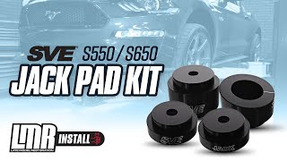 20152025 S550 amp S650 Mustang SVE Jack Pad Kit [upl. by Rumilly417]