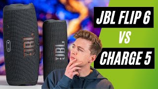 JBL Flip 6 vs JBL Charge 5 Which should you buy [upl. by Aikrehs239]