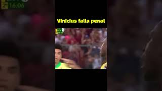 VINICIUS JR FALLA PENAL 🔥vinicius brasil penalti viniciuspenal [upl. by Llertniuq]