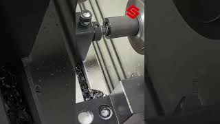 SKTDCNC CNC lathe for sale test machine videomachine shorts [upl. by Gierk379]