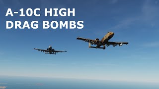 DCS World Tutorials  A10C Warthog  Using HighDrag bombs in CCRP [upl. by Lancaster416]