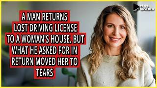 Man Returns Lost Driving License to Womans House What He Asked for in Return Moved Her to Tears [upl. by Notyal]