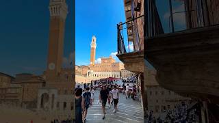 Piazza del Campo Siena Tuscany [upl. by Trimmer837]