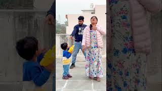 Samarth ne apne papa ko goli maar diya 😳😳😂😂 funny comedy coupleshortstv [upl. by Llenram]