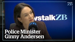 Mike Hosking speaks to Police Minister Ginny Andersen [upl. by Akemihs135]