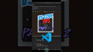 VS Code Tips Part  2 Hidden Extension  tutorial vscode tips codingsimplifiedspace extension [upl. by Aniluj]