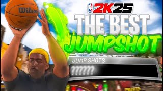 THE BEST JUMPSHOT FOR GUARDS IN NBA 2K25 [upl. by Ettennan]