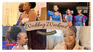 Wedding VLOG  Limpopo  Sepedi Traditional Wedding  South African YouTuber [upl. by Nreval4]