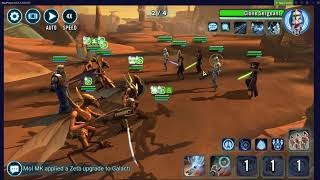 SWGOH Geonosis Separatist Might Territory Battle PHASE 4 [upl. by Chelsey]