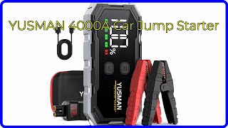 REVIEW 2024 YUSMAN 4000A Car Jump Starter ESSENTIAL details [upl. by Itnahs252]