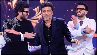 Vijay Deverakonda Ranveer Singh and Shiva Rajkumar set the SIIMA 2022 stage on fire [upl. by Ellehcrad219]