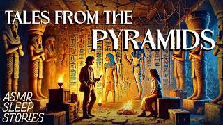 Ancient Tales of Pyramids amp Pharaohs  Cozy History ASMR  Egyptian Mythology Bedtime Stories [upl. by Ynohtn]