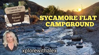 Sycamore Flat Campground in Los Angeles County California [upl. by Thorndike]