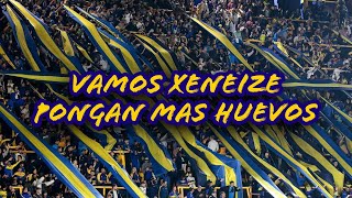 Vamos Xeneize Pongan Más Huevos  Boca Juniors LETRA Audio Mejorado [upl. by Gromme399]