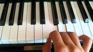 Pirates of the caribbean on Piano Tutorial Rechte Hand [upl. by Anirtac]