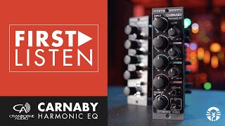 First Listen Cranborne Audio Carnaby 500 Harmonic Equalizer [upl. by Eyeleen520]