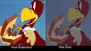 Tom amp Jerry  The Golden Collection Remastered Final Restoration vs Raw Scan [upl. by Lamdin]