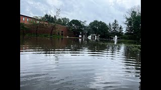 QUAKERTOWN PA FLOODING 4K [upl. by Eltsirk383]