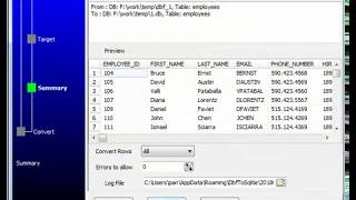 Import data from DBF file dBase FoxBase FoxPro to SQLite [upl. by Nerti]