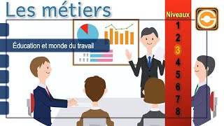 FLE  Francisation niveau 3  Les métiers les professions [upl. by Wildee207]