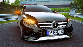 Assetto Corsa  MercedesBenz C200D Sedan  Nordschleife Tourist [upl. by Ongun]