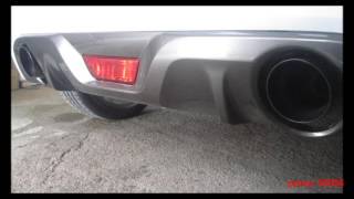 SUZUKI SWIFT SPORT 2012 EXHAUST by RAGAZZON [upl. by Bremser913]