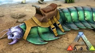 Taming arthropleura in ark mobile arkmobileseries arkmobile [upl. by Adnohsar139]