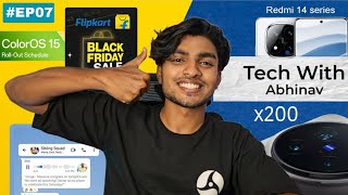 Tech with Abhinav  Redmi Note 14  Vivo X200  Ola battery Warranty Tech news Malayalam [upl. by Sophy]