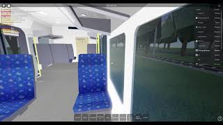 Roblox Stockholm Train Ride From Stockholm City T Centralen Central Station To Odenplan Station [upl. by Eiramaneet]