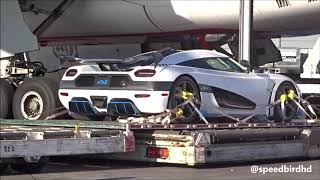 Koenigsegg 2018 Agera RS1 flies Emirates SkyCargo  Emirates SkyCargo [upl. by Eurd817]