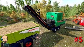 Farming Simulator 2022 FR Ma vie de bûcheron 5  Fabrication de copeaux de bois FIN [upl. by Reggis116]