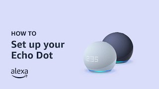 How to set up your Echo Dot 5th Gen  Amazon Echo [upl. by Ailaroc372]