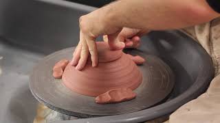 How to Throw a Ceramic Bowl From Beginning to End — Florian Gadsby [upl. by Ahsad313]