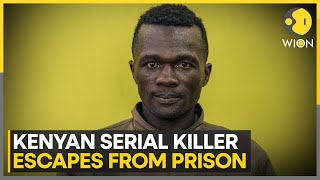 Kenyan psychopath serial killer escapes from prison manhunt launched  Latest News  WION [upl. by Odin312]