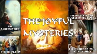 Joyful Mysteries of the Holy Rosary Mondays and Saturdays [upl. by Neff]