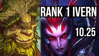 IVERN vs ELISE JUNGLE  Rank 1 Ivern 2112  NA Challenger  v1025 [upl. by Niveb]