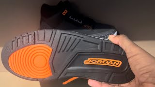 Air Jordan 3 “Fear” Early Sneaker Review [upl. by Lleret]