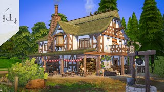 Medieval Tavern  The Sims 4 Speed Build [upl. by Nabois141]