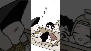 Seth x Nephthys and Anubis❤  ennead egypt seth nephthys anubis cute bl manhwa manhwaedit [upl. by Fiel]