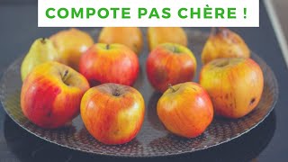 🍎🍐COMPOTE MAISON PRESQUE GRATUITE   LUNDI VERT n°88 [upl. by Acirem]