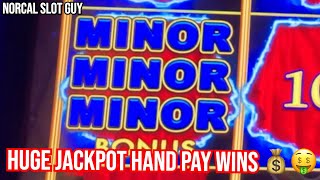 HUGE JACKPOT HAND PAY WINS ON LIGHTNING LINK AND DRAGON LINK  Graton Casino  NorCal Slot Guy HD [upl. by Amarillis]