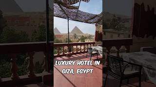 Pyramid Views amp Luxury Stays A Hotel Tour in Giza Egypt  Hotels in Egypt 🐪 [upl. by Yelnoc123]