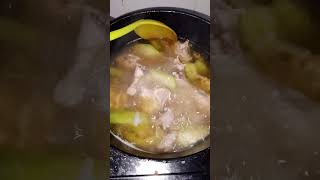 Tinolang Manok wSayote yummy 🍜 youtube24 welcome2024 youtubeviralvideo [upl. by Pressman149]