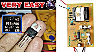 how to check P55NF06 Power MOSFET with multimeter [upl. by Iroj582]