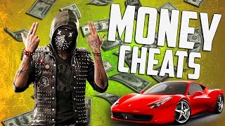 WATCH DOGS 2 MONEY CHEAT  GLITCH  TRAINER HOW TO SPEND 999999999 [upl. by Rickert]