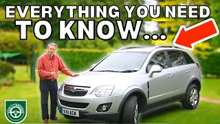 Vauxhall Antara 20112015  WATCH BEFORE YOU BUY [upl. by Dnomal]