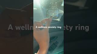 Wellness Anxiety Fidgeting Ring💝 jewelry mindfulness ring anxious anxietyrelief anxiety adhd [upl. by Jed]